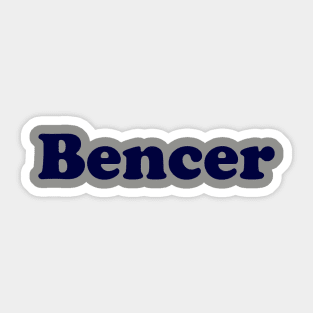 Bencer Design Sticker